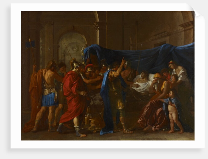 The Death of Germanicus, 1627 by Nicolas Poussin