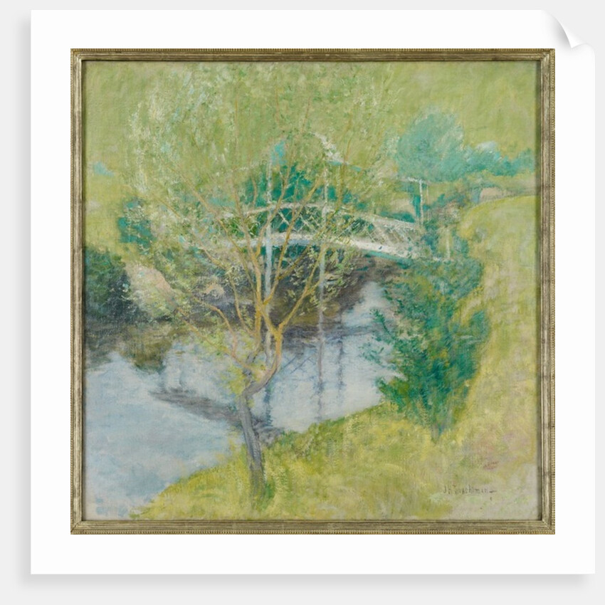 The White Bridge, c.1895 by John Henry Twachtman