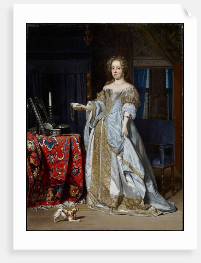 Portrait of a Lady, 1667 by Gabriel Metsu