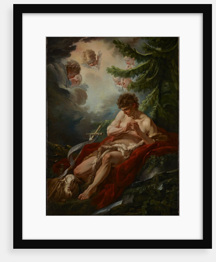 Saint John the Baptist, c.1755 by Francois Boucher