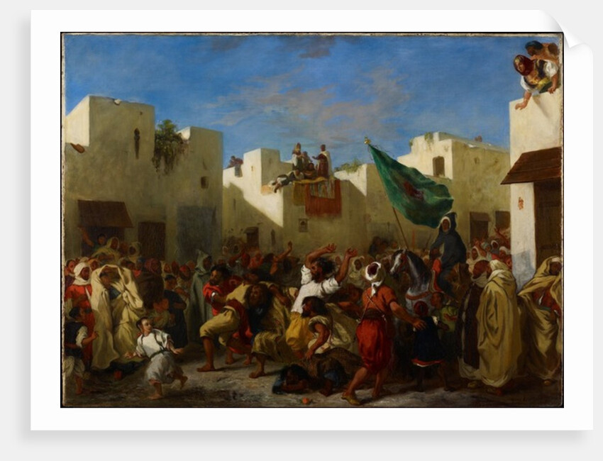 Fanatics of Tangier, c.1837-38 by Ferdinand Victor Eugene Delacroix