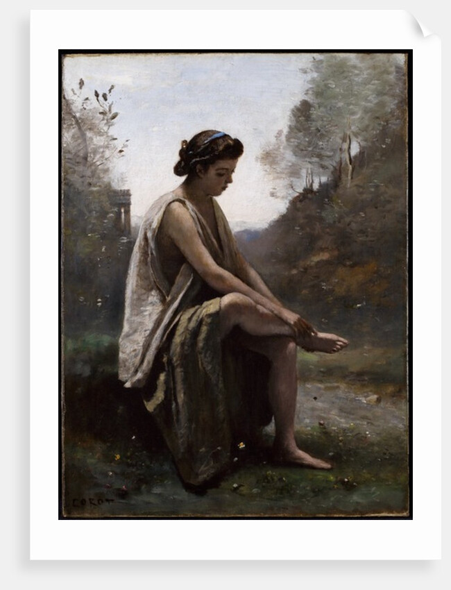 The Wounded Eurydice, c.1868-70 by Jean Baptiste Camille Corot