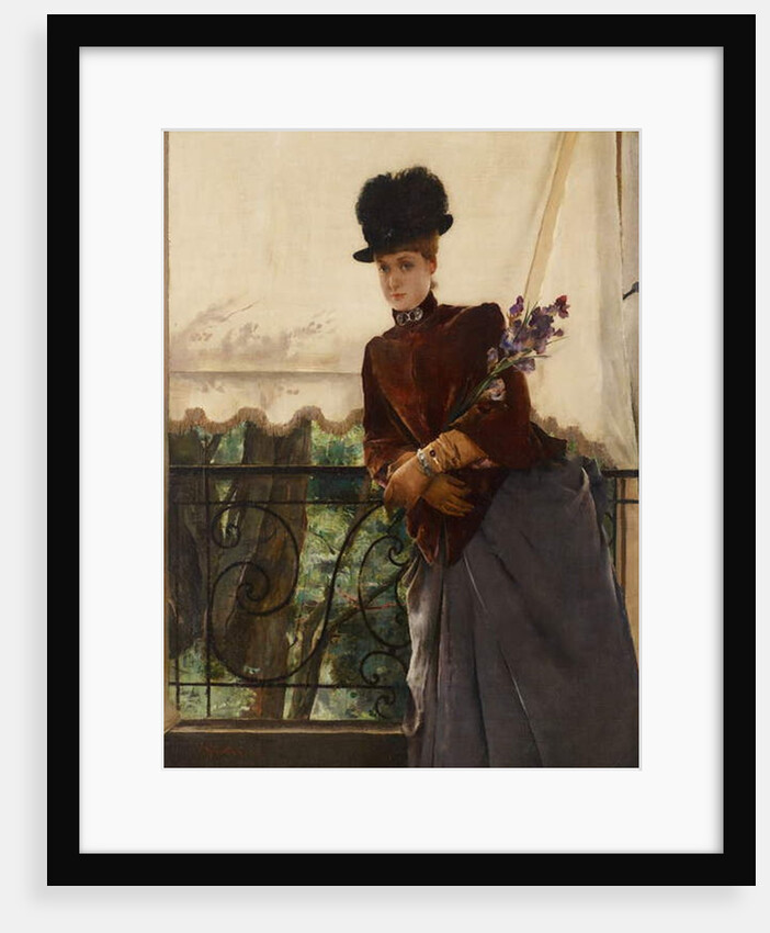 Portrait of Mademoiselle Dubois, 1884 by Alfred Emile Stevens