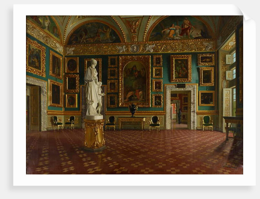 Sala dell'Iliade in the Pitti Palace, Florence, c.1870 by Francesco Maestosi