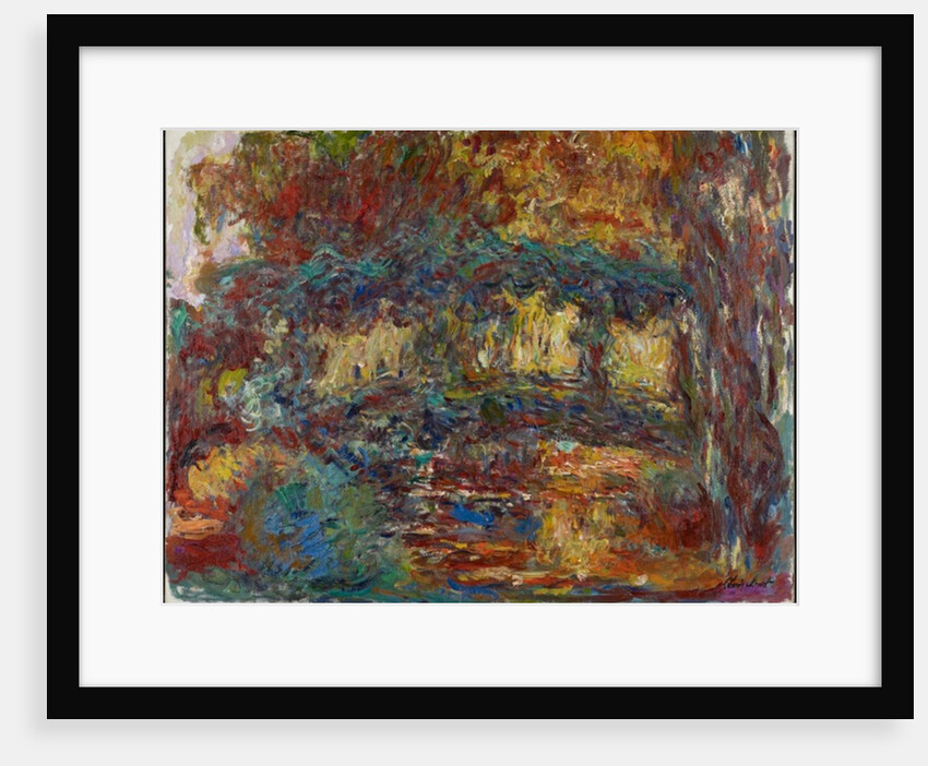 The Japanese Bridge, c.1923-25 by Claude Monet