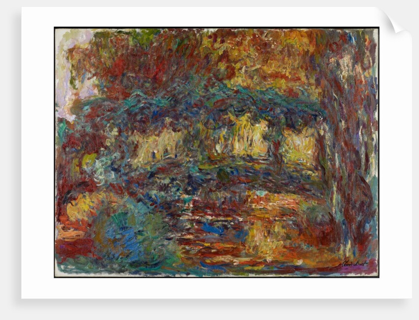 The Japanese Bridge, c.1923-25 by Claude Monet