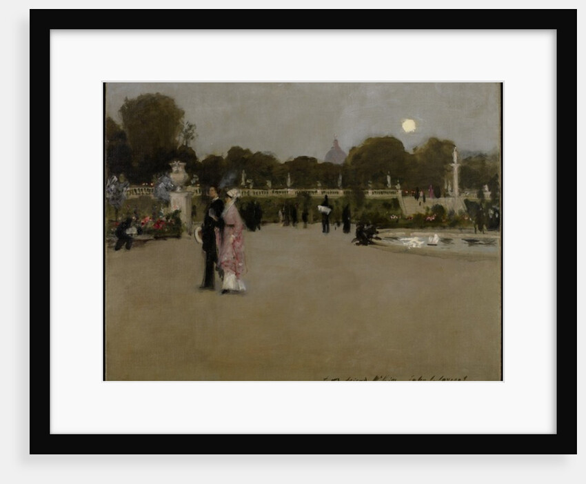 Luxembourg Gardens at Twilight, 1879 by John Singer Sargent