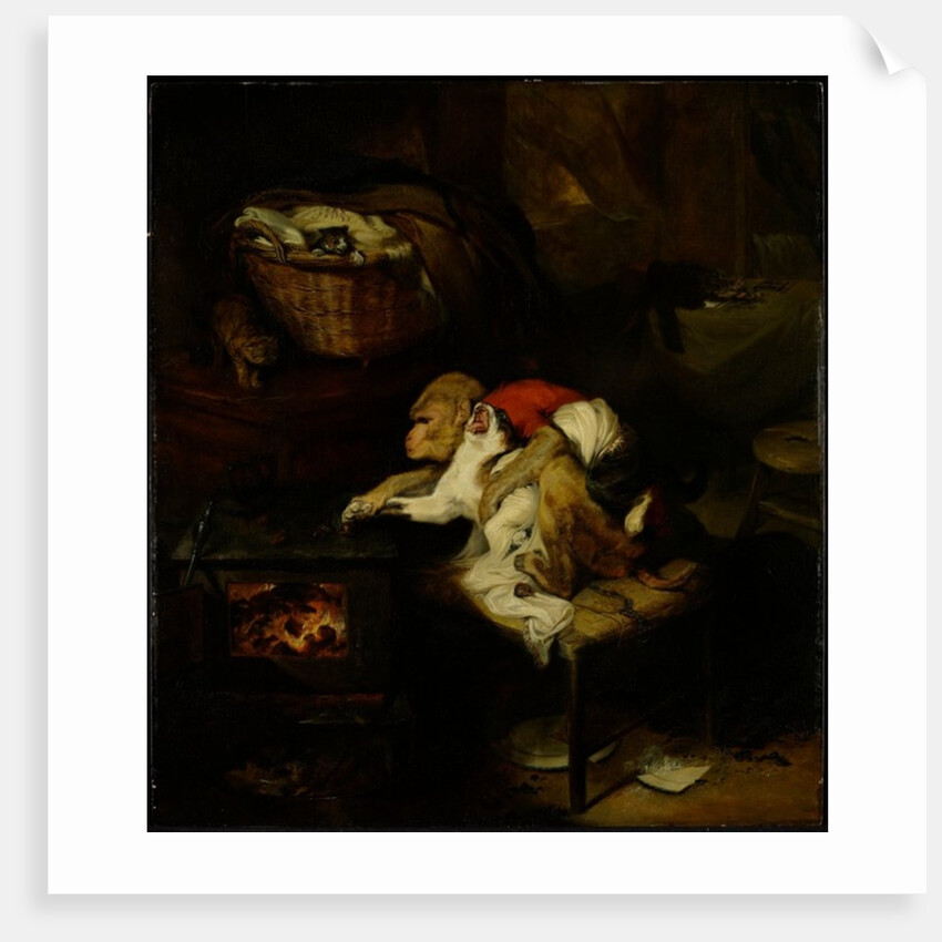 The Cat's Paw, c.1824 by Edwin Landseer