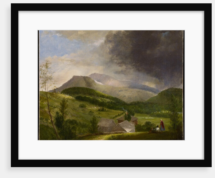 Approaching Storm, White Mountains, 1820s by Alvan Fisher
