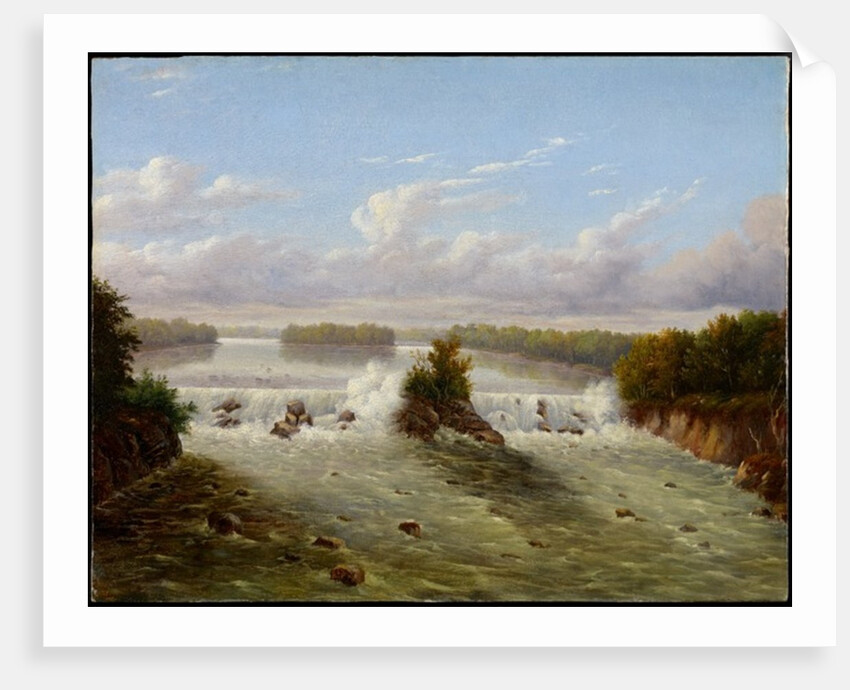 The Falls of St. Anthony, 1848 by Captain Seth Eastman