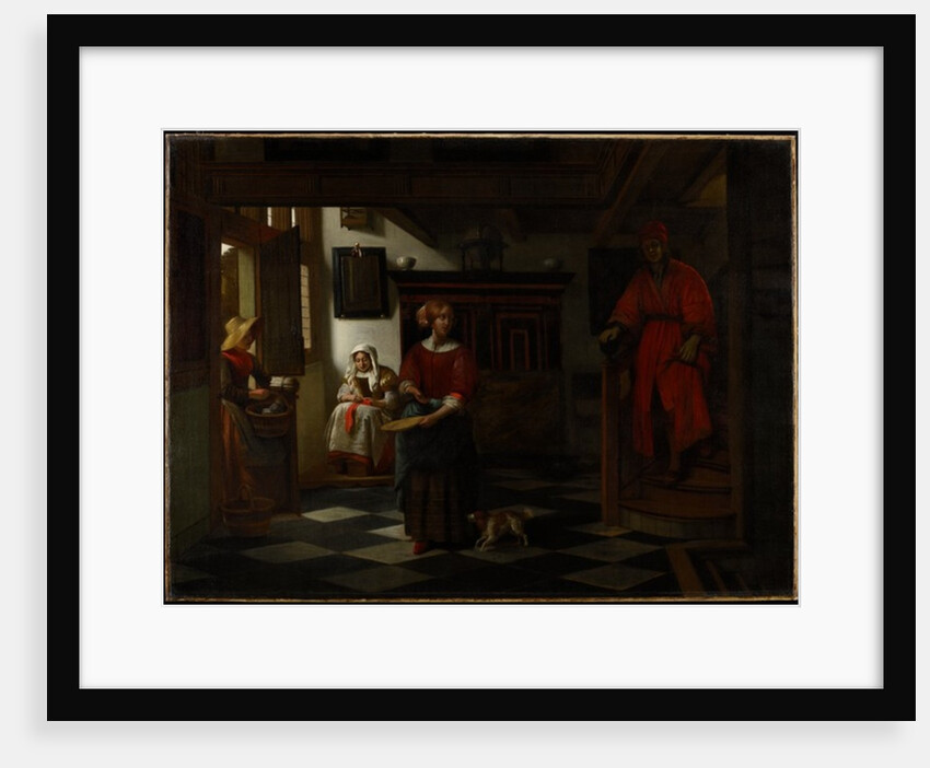 The Asparagus Vendor, 1675-80 by Pieter de Hooch