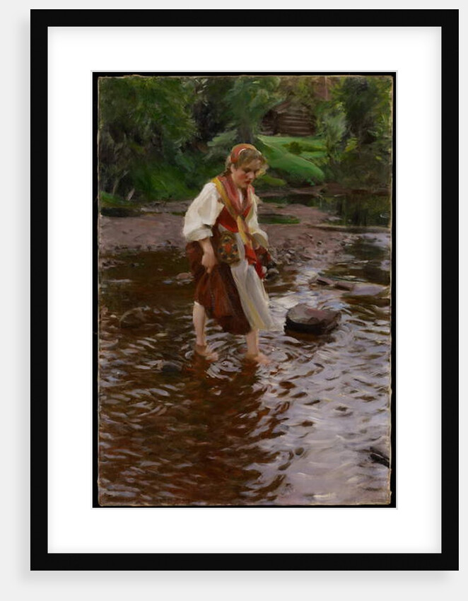 The Girl from Alvdalen, c.1911 by Anders Leonard Zorn