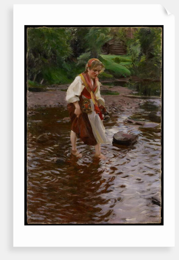 The Girl from Alvdalen, c.1911 by Anders Leonard Zorn