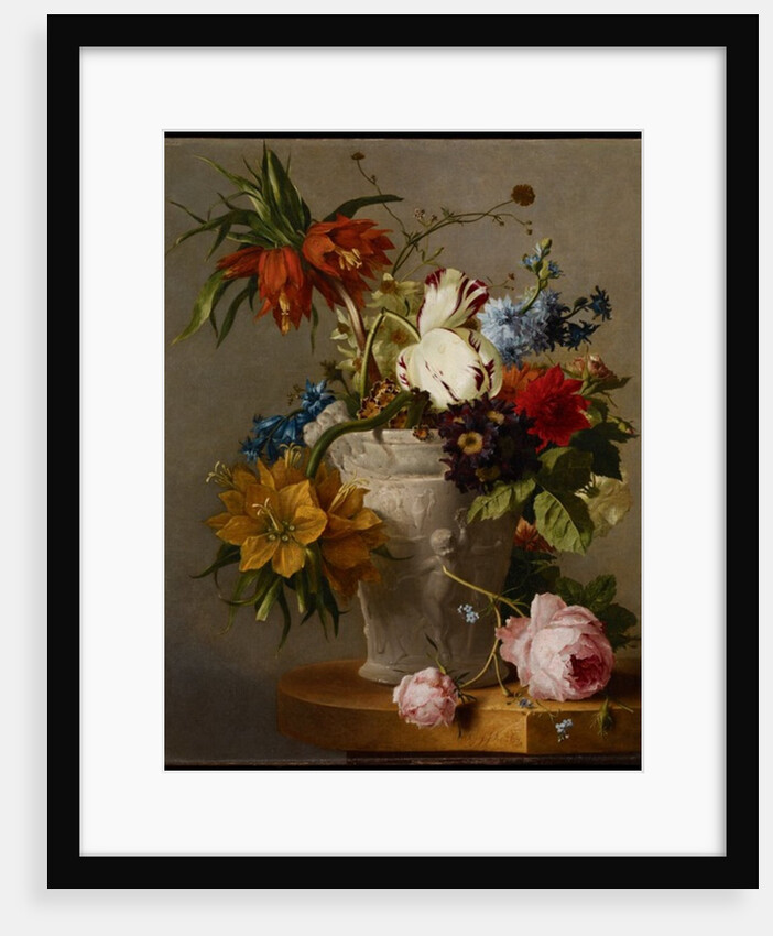 An Arrangement with Flowers, 19th century by Georgius Jacobus Johannes van Os