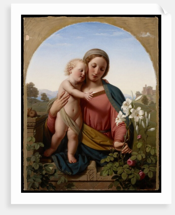 Madonna and Child, 1855 by Franz Ittenbach