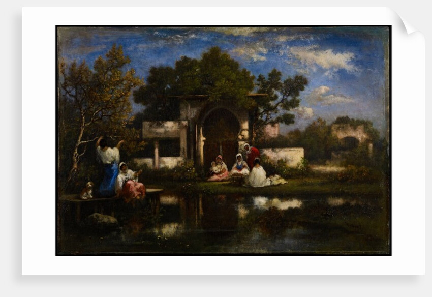 Seraglio, Constantinople, 1865-75 by Narcisse Virgile Diaz de la Pena