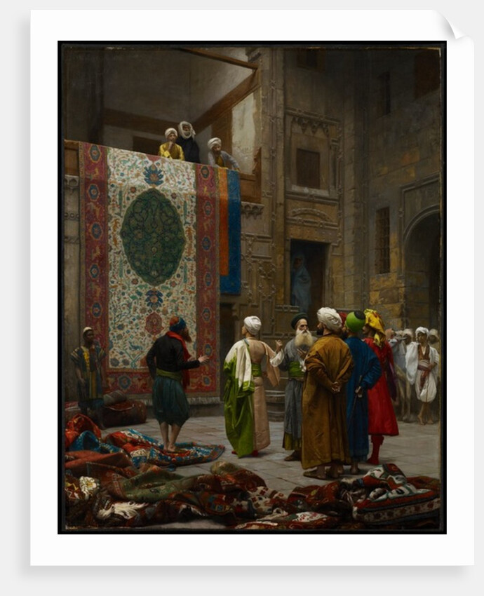 The Carpet Merchant, c.1887 by Jean Leon Gerome