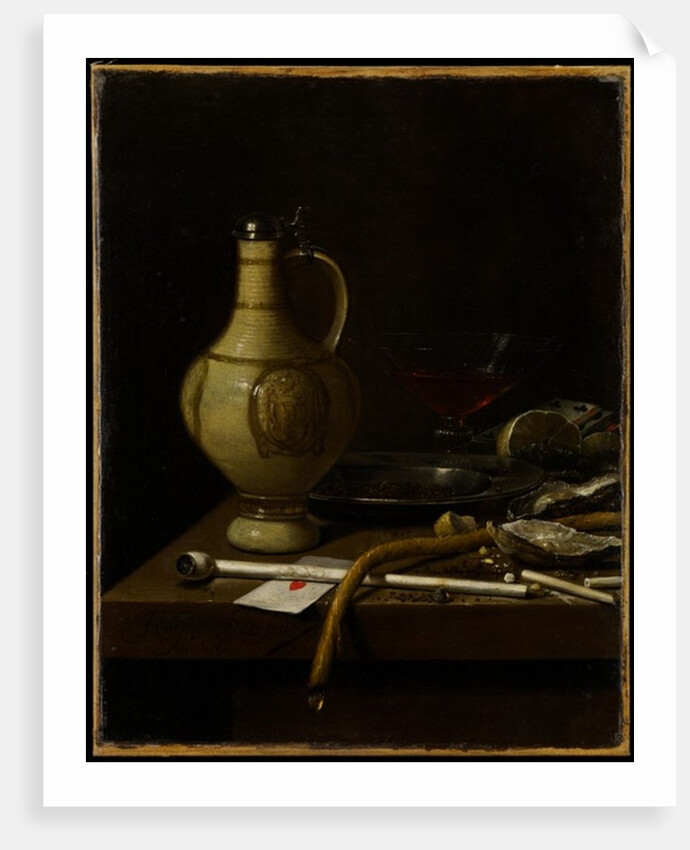 Still Life, 1658 by Jan Jansz. van de Velde