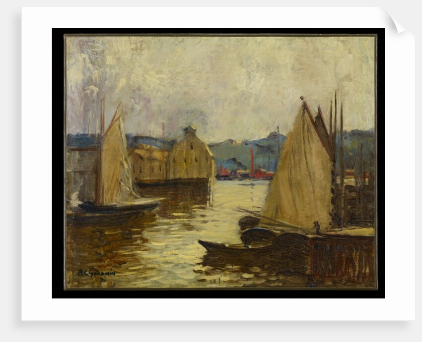 Gloucester Harbour, c.1910 by Arthur Clifton Goodwin