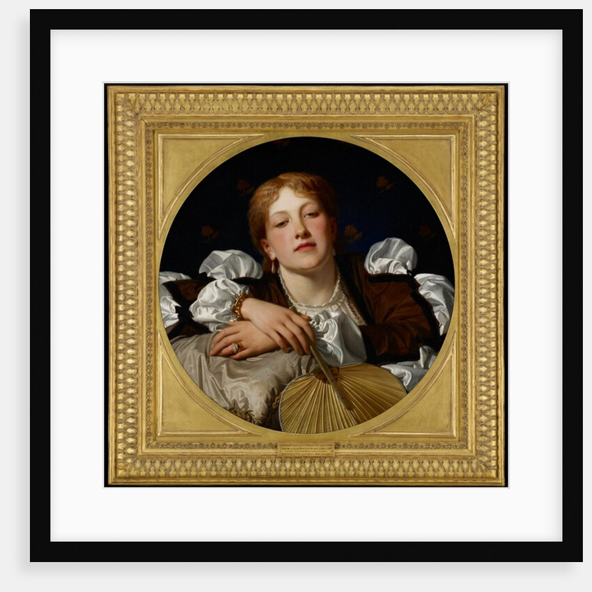I know a maiden fair to see, take care, 1868 by Charles Edward Perugini