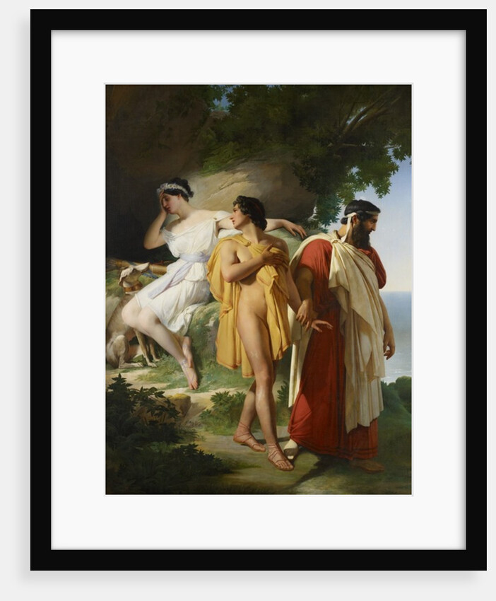 Telemachus and Eucharis, 1824 by Raymond Quinsac Monvoisin