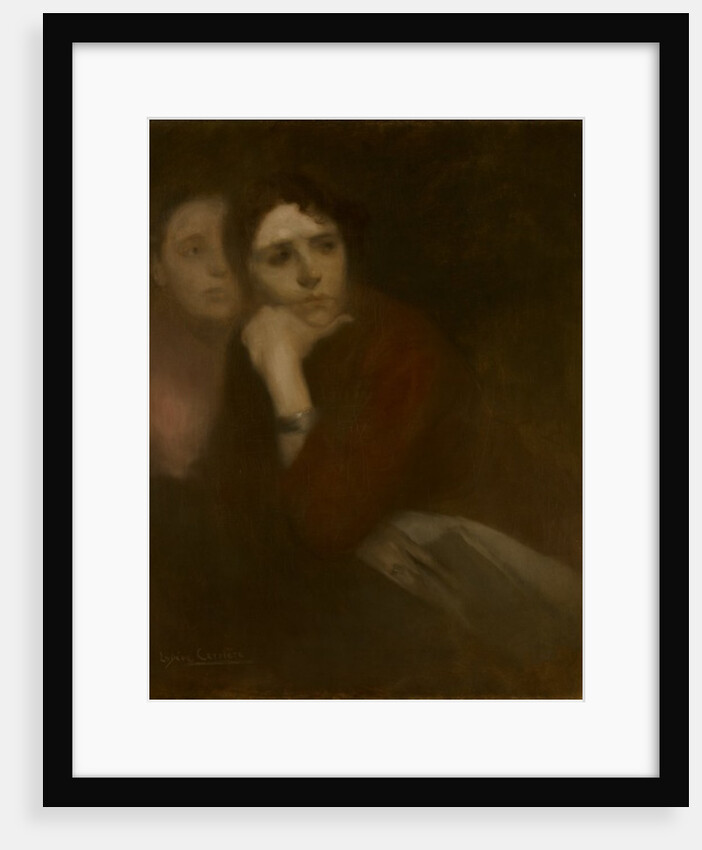 Two Women, c.1895 by Eugene Carriere