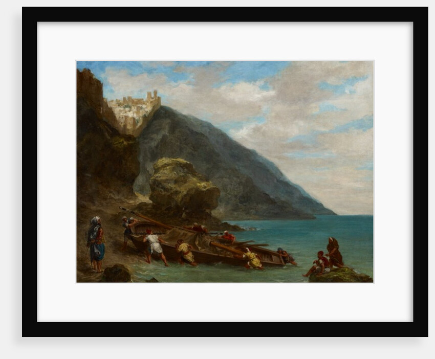View of Tangier from the Seashore, 1856-8 by Ferdinand Victor Eugene Delacroix