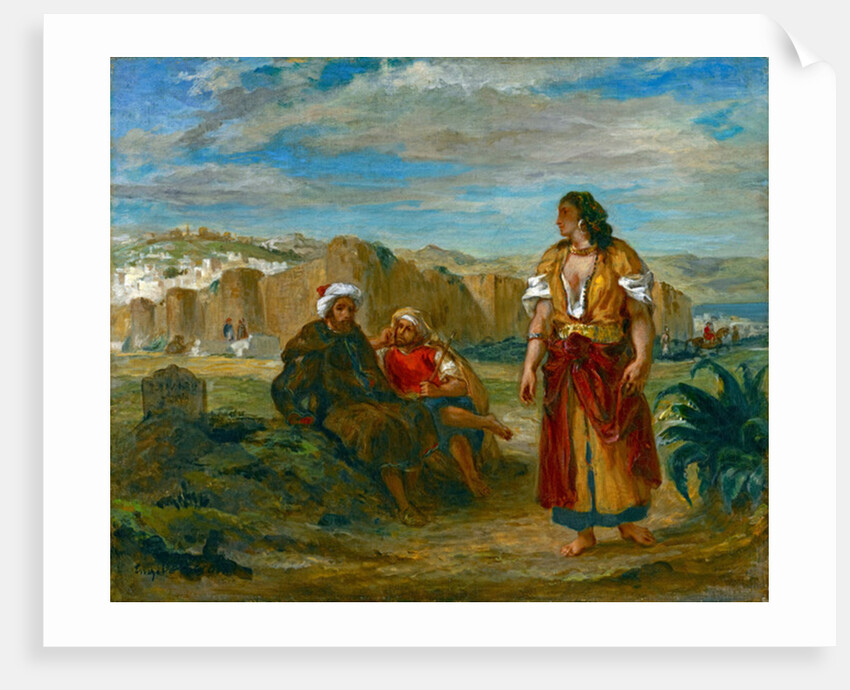 View of Tangier, 1852-3 by Ferdinand Victor Eugene Delacroix