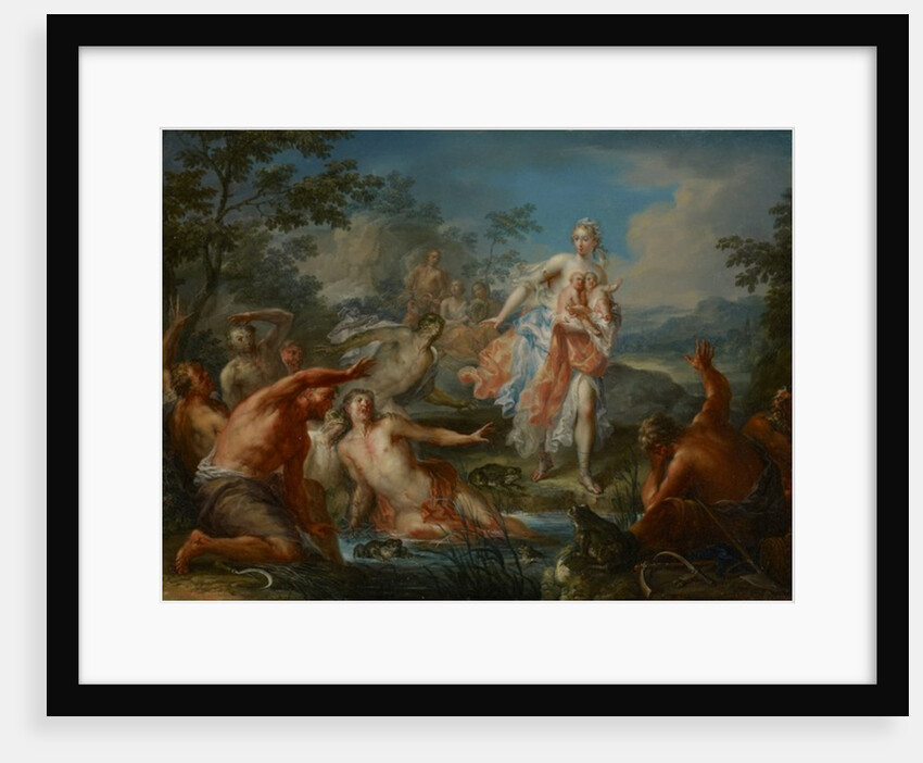 Latona Turning the Lycian Peasants into Frogs, c.1730 by Johann Georg Platzer