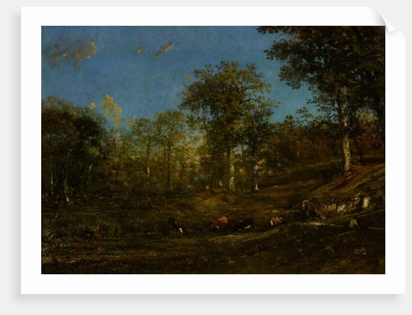 View of the Pastures of the Limousin, 1835 by Jules Dupre