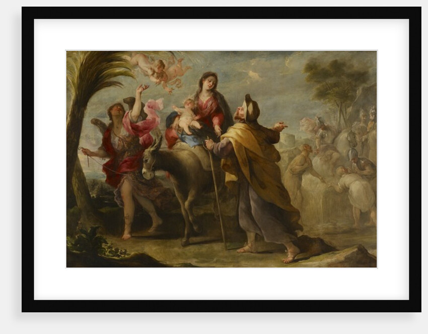 The Flight into Egypt, 1669 by Jose Moreno