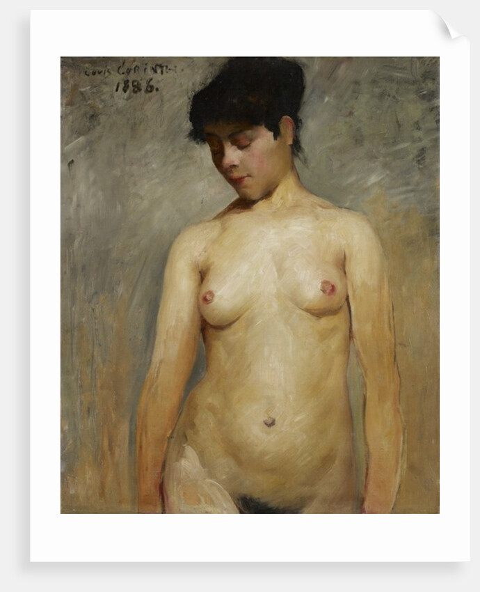 Nude Girl, 1886 by Lovis (1858-1925) Corinth