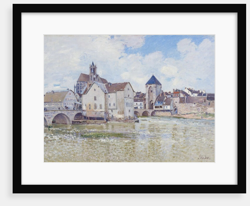 Le Pont de Moret, 1888 by Alfred Sisley