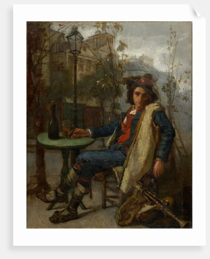 Young Italian Street Musician, c.1877 by Thomas Couture