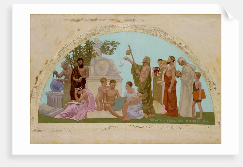 The Arts of Peace, 1893 by Julius Gari Melchers