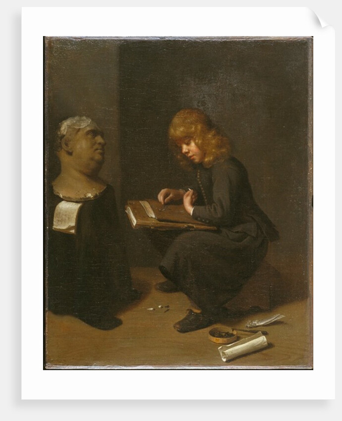 Boy Drawing before the Bust of a Roman Emperor, c.1661 by Michael Sweerts