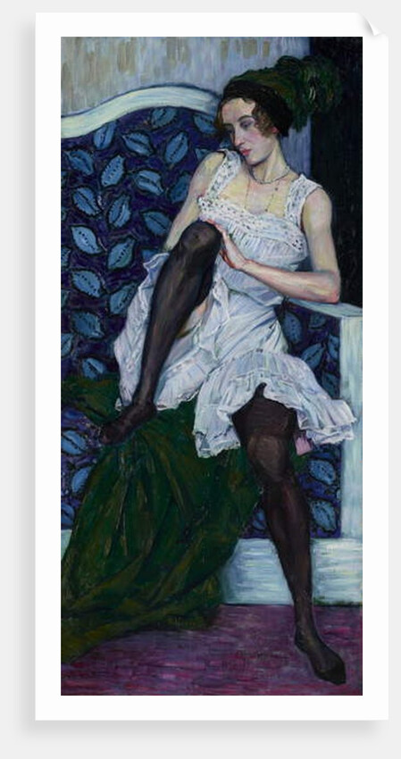 Young Woman in Undergarments, c.1910–11 by Wilhelm List