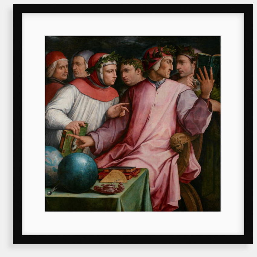 Six Tuscan Poets, 1544 by Giorgio Vasari