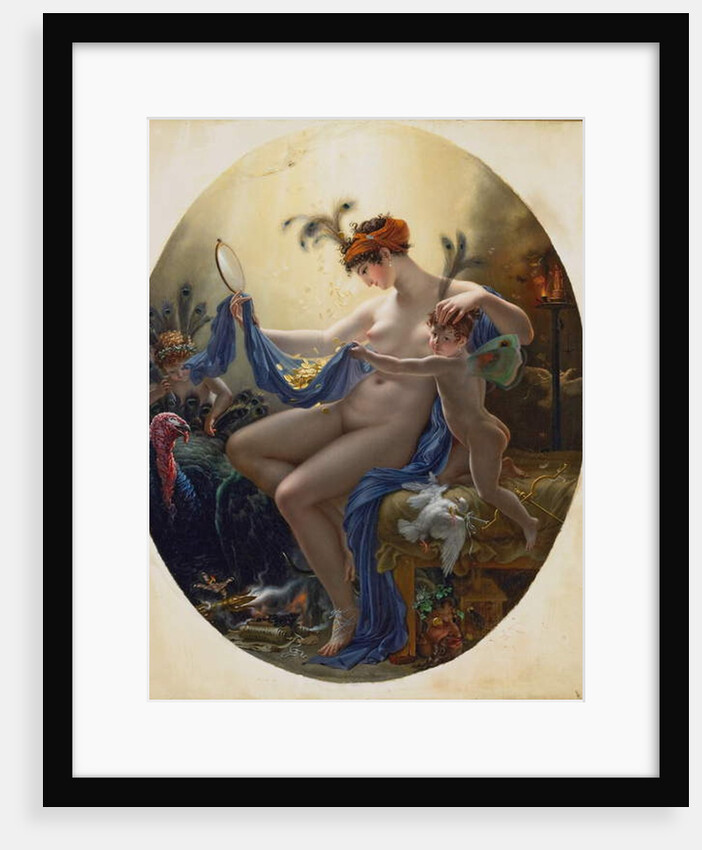 Portrait of Mlle. Lange as Danae, 1799 by Anne Louis Girodet de Roucy-Trioson