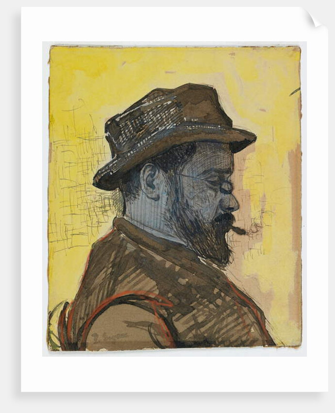 Portrait of Maximilien Luce, c.1890 by Paul Signac