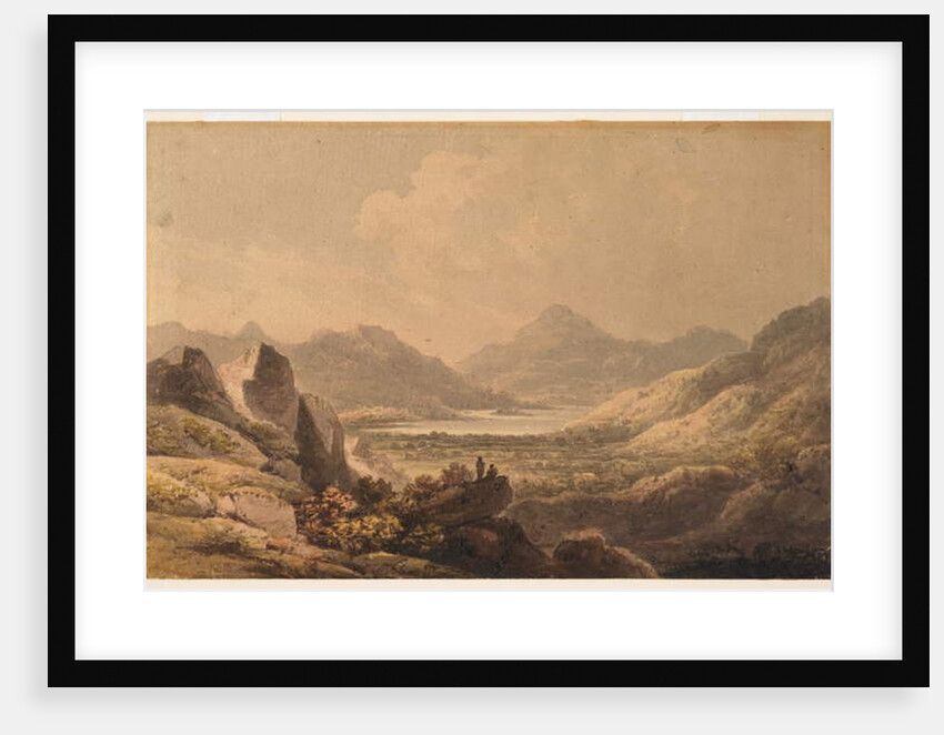 Lake Landscape, early 19th century by Francis Nicholson