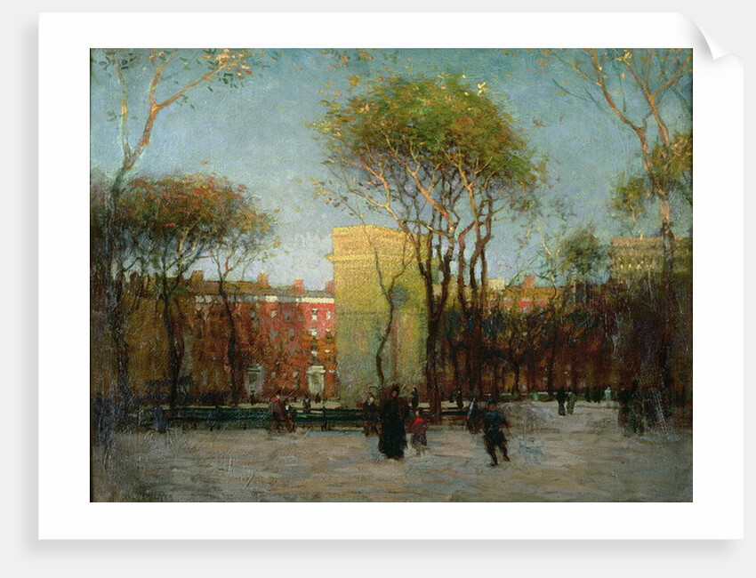 Washington Square, New York, c.1900 by Paul Cornoyer