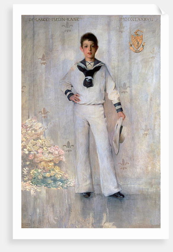 Portrait of Delancey Iselin Kane, 1887 by Thomas Wilmer Dewing