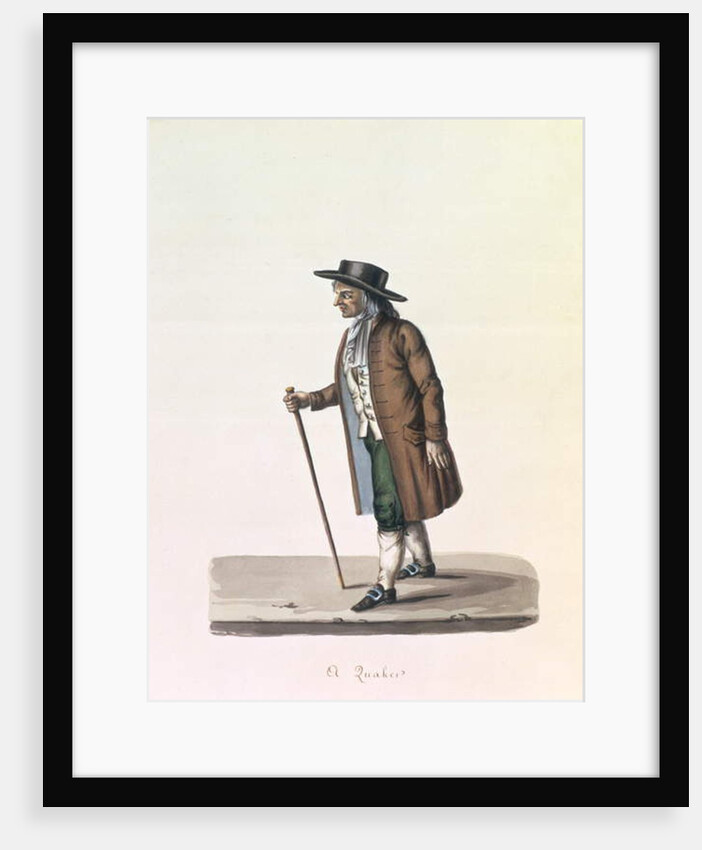 A Quaker, c.1840 by Nicolino Calyo