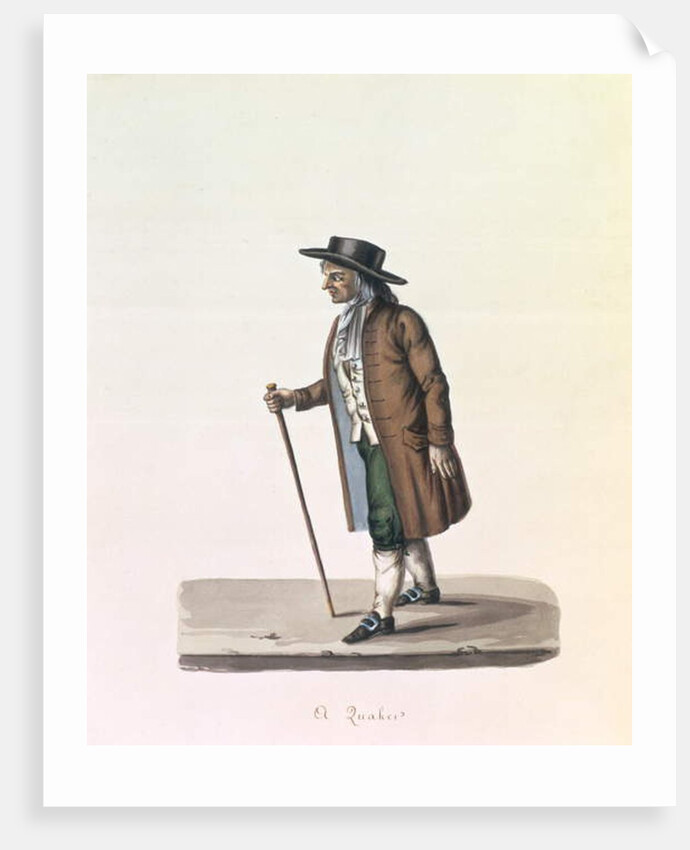 A Quaker, c.1840 by Nicolino Calyo