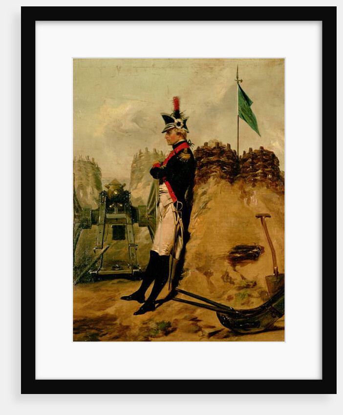 Alexander Hamilton in the Uniform of the New York Artillery by Alonzo Chappel