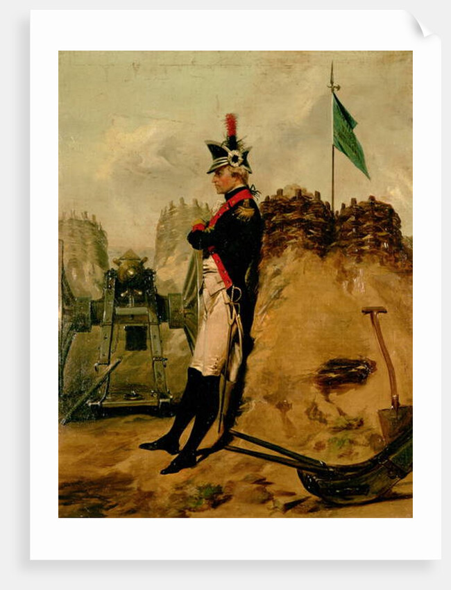 Alexander Hamilton in the Uniform of the New York Artillery by Alonzo Chappel