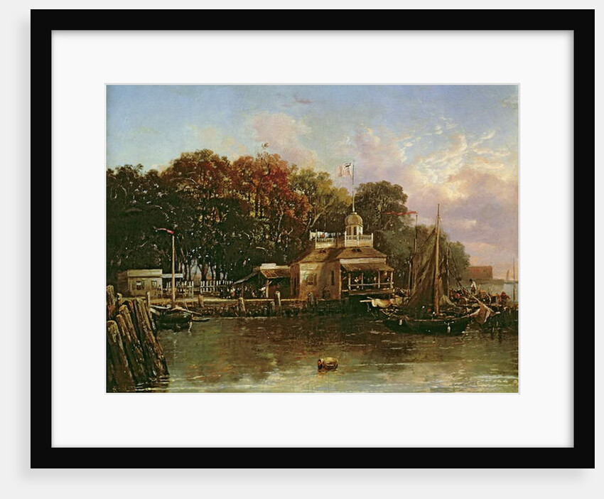 The United States Barge Office by Regis Francis Gignoux