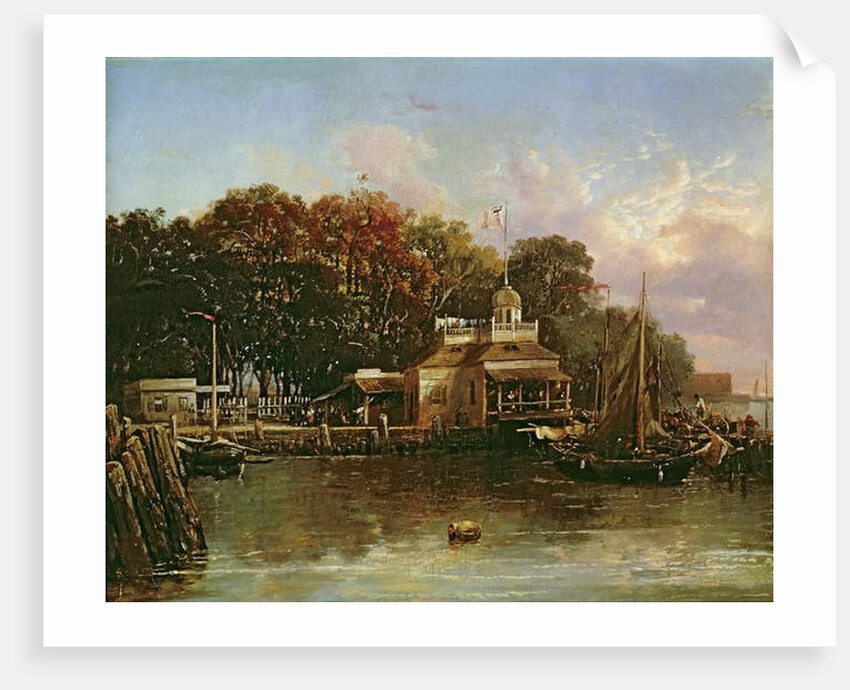 The United States Barge Office by Regis Francis Gignoux