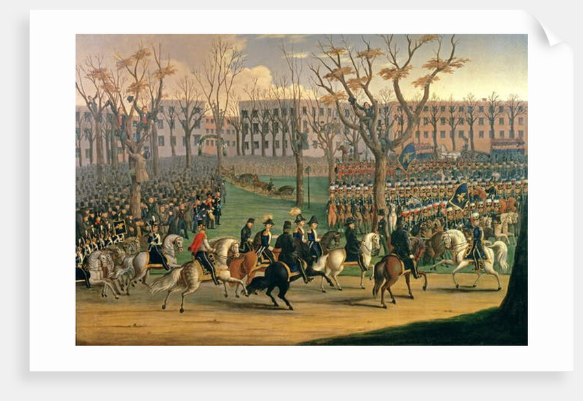 The Reception of General Louis Kossuth in New York City, 6th December 1851 by E. Percel